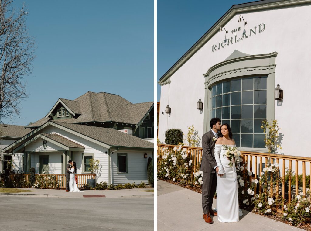 Wedding photos at the Richland by orange county wedding photographer
