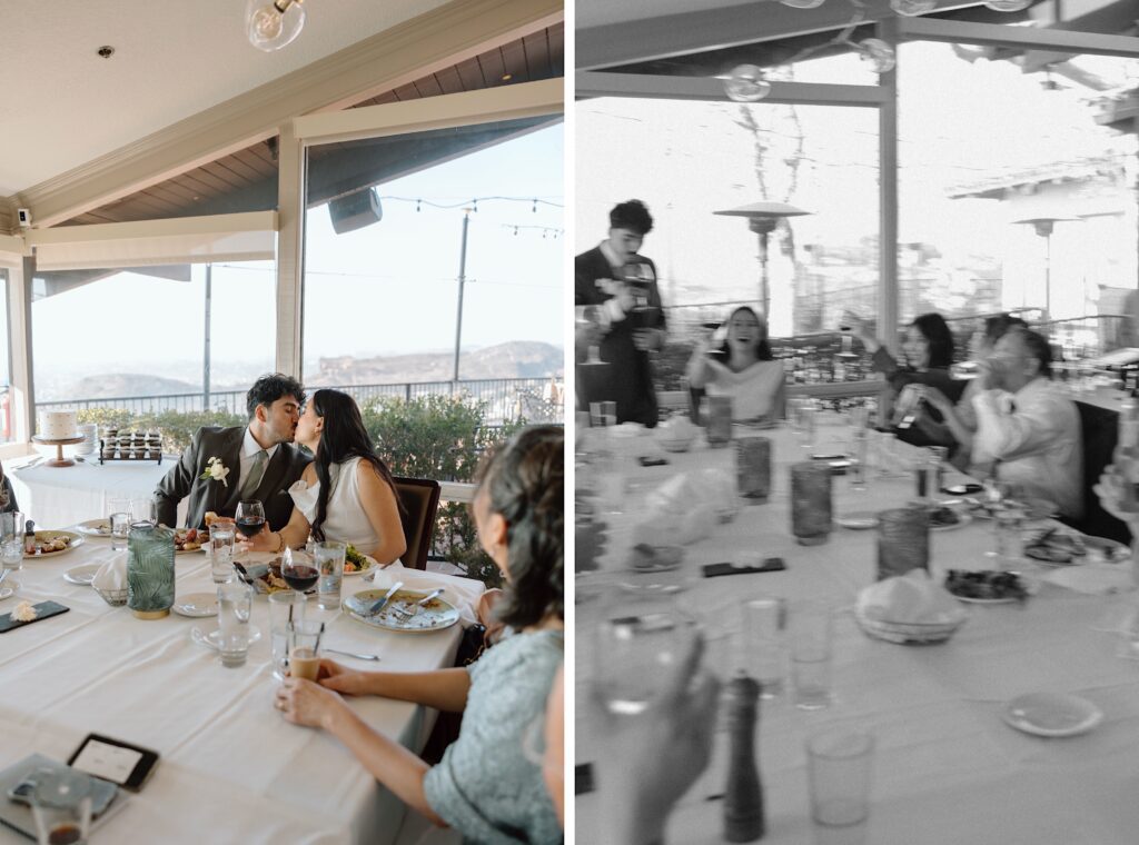 Wedding reception at Orange Hill by Southern California wedding photographer Laura Burns Photographer